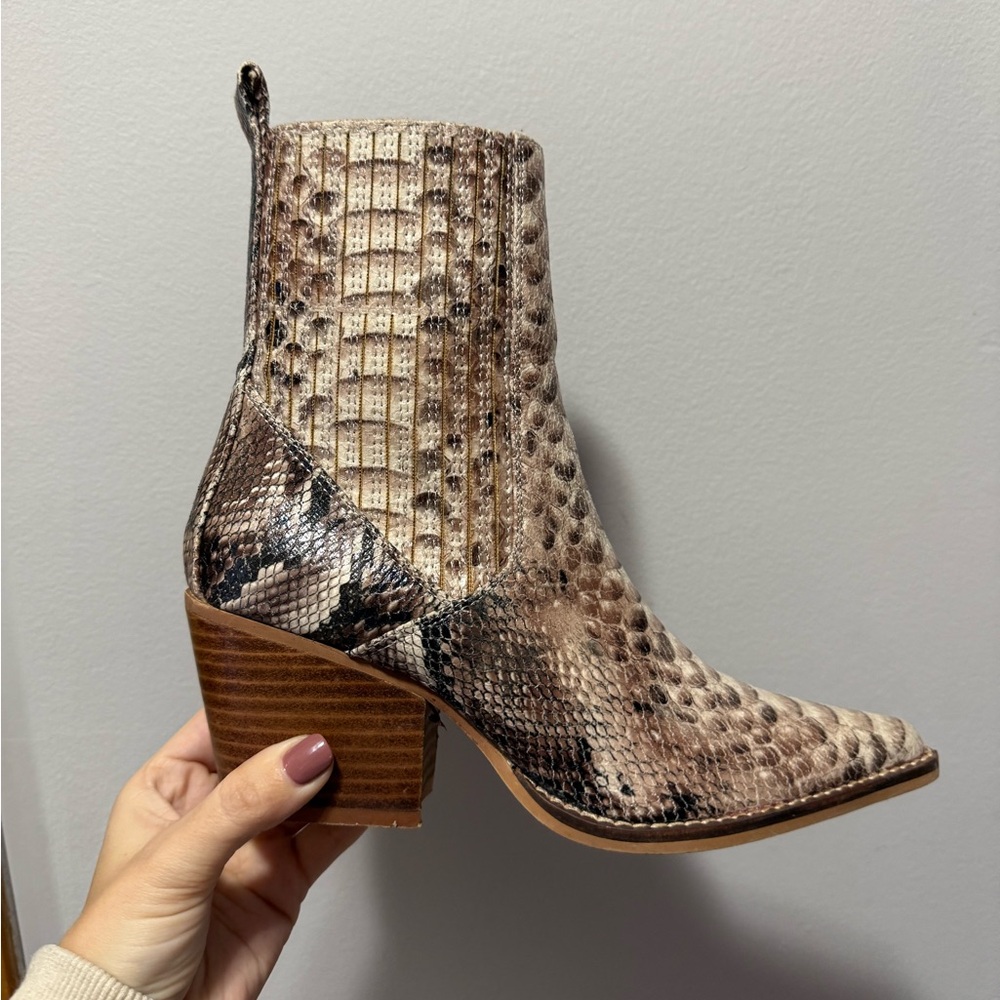 Snake Skin Boot